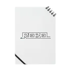 GALACTIC REBELのREBEL LINE BLACK Notebook