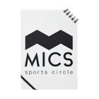 MICS 愛知メモリアルスポーツサークルのMICS公式グッズ Notebook