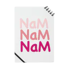 NaMのNaMロゴ ノート