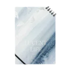 LUCENT LIFEのSumi - Silver leaf ノート