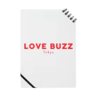 LOVEBUZZのLOVEBUZZ logo RED Notebook