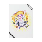 来世の林檎しゃん のSuicide Maid ミニキャラ黄色💛 Notebook