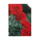その日暮らし。の薔薇のお花 深紅 Notebook