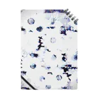 sunnari spare moment.の壊れた白い花のノート ノート