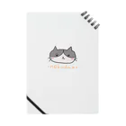 JUNKO-0121のハチワレねこちゃんイラストグッズ Notebook