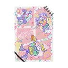 田舎のりんごshopのCotton candyちゃん Notebook