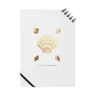 mincora.の貝がら seashells Notebook