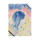 SHOP 琥珀糖のまみの水彩画『恋する』 Notebook