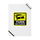 Miyanomae ManufacturingのTURN ON CURVE ノート