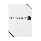 BLACK SHEEPのBLACKSHEEPロゴ ノート