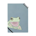 梅雨️️️⛅️の楽しげなカエルくん Notebook