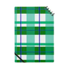 knot the peopleのPlaid_green ノート