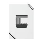 sho-designのsoba-logo KURO Notebook