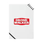 DRONE WALKERのDRONE WALKERロゴグッズ Notebook