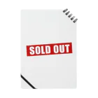 ぱとらっすの賢いぬ工房のSOLD OUT ノート