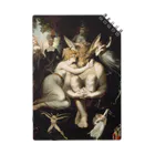 世界の絵画アートグッズのヨハン・ハインリヒ・フュースリー《ボトムとティターニアと妖精たち》 ノート