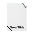 グロースフィーダストアのGrowSfidaロゴ ノート