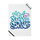 FOXY COLORSのNew Jack Swing blue  ノート