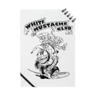 nidan-illustrationの"WHITE MUSTACHE CLUB"(タイトルなし)) Notebook