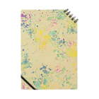 anesse気まぐれshopのcolorful　splash Notebook