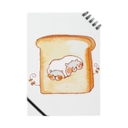 nikokoのデカパンチュウ(食パン) Notebook