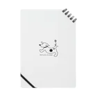 Leetamaのhitofudegaki-DOG（雑貨） Notebook