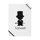 トールウェルのTallwell ロゴ入り ノート