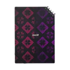 【ホラー専門店】ジルショップの紅×紫(ツートンカラー) Notebook