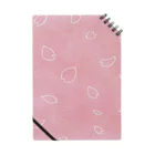 my pastel（いしはら　まさこ）の桜の花びらグッズ Notebook