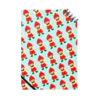 "hand omame" HAPPY Factory from SUZURIのkawaiichgo by Gallery "hand omame" Notebook