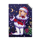 神月秋丸(KamizukiAkimaru)の【ドット絵】クリスマスガール ノート