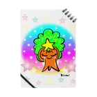 Happyアーティスト綺羅利☆キラリ☆ の虹色のモックン Notebook