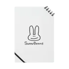 SunnyBeans Goods Shopのさにびうさぎ(しんぷるやで) Notebook