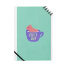 naty's doodlesのChilloutカピバラ Notebook