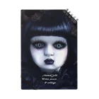 【ホラー専門店】ジルショップのDark Doll (正方形) Notebook