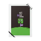 JUICY BONESのMASK ZOMBIE Notebook