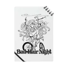 nidan-illustrationの“Bad Hair Night” Notebook