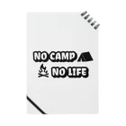 アウトドアデザインのNO CAMP NO LIFE Notebook