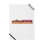 【公式】JR九州（筑豊篠栗鉄道事業部）オリジナルグッズのDD51✕50系客車ロゴ Notebook