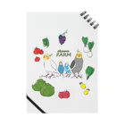 おかめ農園 　=okame farm=のおかめ農園で働く鳥たちと育てた野菜たち Notebook