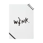 Wink Official Shopのwink（BLACK） ノート