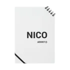 NICOARRRTのオリジナルグッズ Notebook