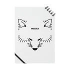 -White dog muzzle's shop-のWhite dog Muzzle collection Notebook