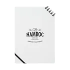 HAMROC de STORAGEのHAMROC ロゴ (黒) ノート