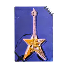 Rock★Star Guitar School 公式Goodsのアンディ・星ギター・ウォーホール Notebook