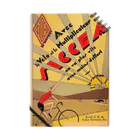 YS VINTAGE WORKSのフランス・ポー アールデコ　レトロ自転車 ノート