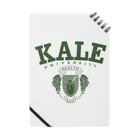 コノデザインのKALE University カレッジロゴ  ノート