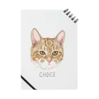 みきぞーん｜保護猫 ミッキー画伯と肉球とおともだちのchoice Notebook