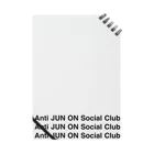 Anti JUN ON Social Club のAnti JUN ON Social Club Notebook