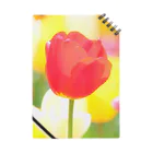 HAPPY TULIPのHAPPY TULIP 赤 Notebook